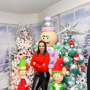 Imagen de portada para Curso online Navidad con Tatyballoons