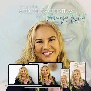 Imagen de portada para Curso online TALLER 6 TECNICAS CURATIVAS DEL ARCANGEL RAFAEL