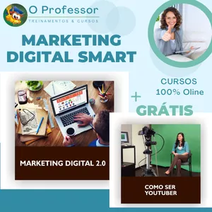 Imagem do curso Marketing Digital Smart + Curso Como Ser Um Youtube de Bônus