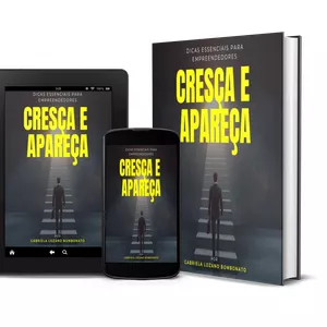 Imagem de capa para o Ebook Cresça e apareça - dicas essenciais para empreendedores.