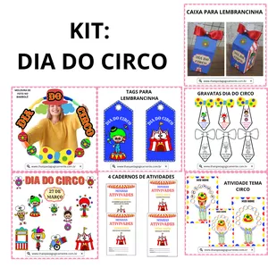 Imagem de capa para o Ebook KIT DIA DO CIRCO