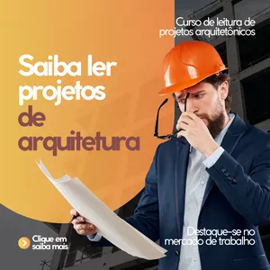 Imagem de capa para o Curso online Aprenda a ler Projetos de Arquitetura