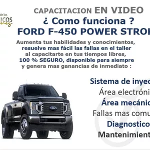 Imagen de portada para Curso online ¿Como funciona? FORD F-450 POWER STROKE