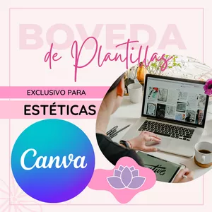 Imagen de portada para Ebook BOVEDA DE PLANTILLAS para Esteticas