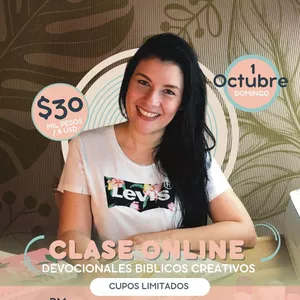 Imagen de portada para Evento online Taller Devocionales Creativos 