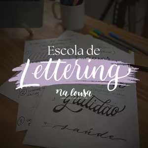 Imagem de capa para o Curso online Escola de Lettering 