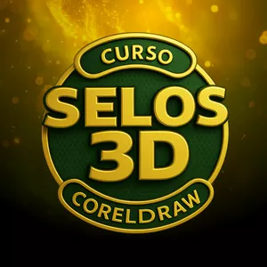 Imagem de capa para o Curso online Selos 3D no Corel Draw