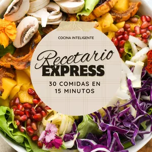 Imagen de portada para Curso online RECETARIO EXPRESS 25 COMIDAS EN 15 MINUTOS