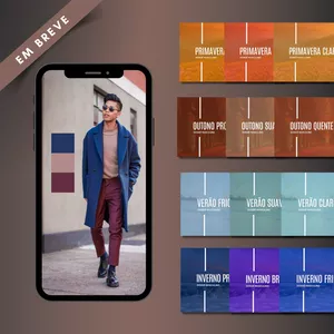 Imagem de capa para o Curso online Dossiê de Coloração Pessoal - Masculino 