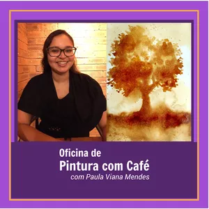 Imagem de capa para o Curso online Oficina de Pintura com Café