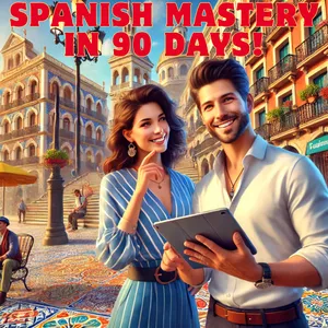 Cover image for Online course Spanish Mastery in 90 Days - Complete Spanish Course: Beginner to Advanced