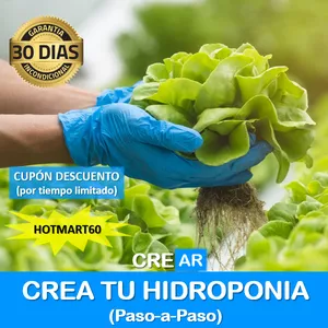 Imagem principal do produto Crea Tu Hidroponía (Paso-a-Paso)