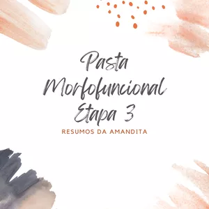 Imagem de capa para o Ebook Morfofuncional Etapa 3 Parte 2