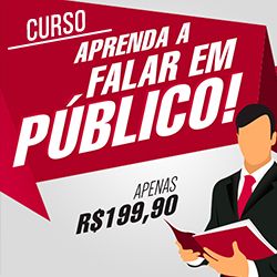 Imagem do curso ORATÓRIA:  A ARTE DE FALAR EM PÚBLICO