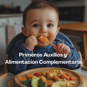 Imagen de portada para Curso online Primeros Auxilios y Alimentación Complementaria. Formación para madres y padres