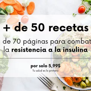 Imagen de portada para Ebook RECETARIO RESISTENCIA A LA INSULINA