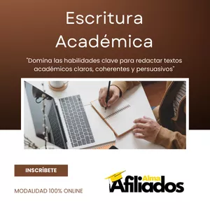 Imagen de portada para Curso online ▶Escritura Académica