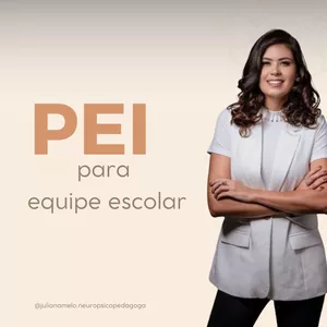 Imagem de capa para o Ebook Modelo PEI (Plano de Ensino Individualizado) - para professores