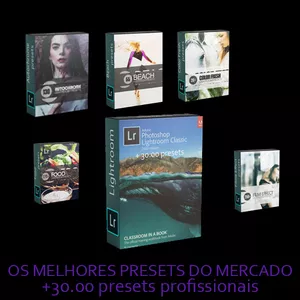 Imagem de capa para o Curso online + 30.00 Presets lightroom e photoshop