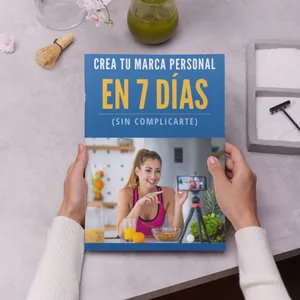 Imagen de portada para Ebook Crea tu Marca Personal en 7 Días (Sin Complicarte)