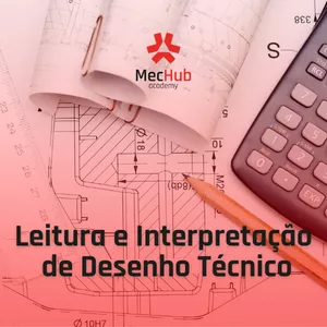 Imagem de capa para o Curso online Leitura e Interpretação de Desenho Técnico