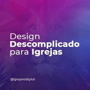 Imagem de capa para o Curso online Design descomplicado para Igrejas