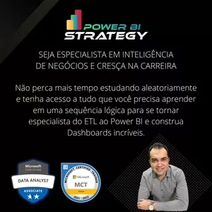 Imagem de capa para o Curso online Curso Power BI Strategy