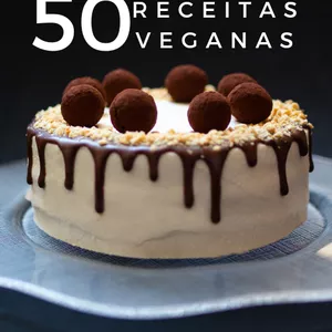 Imagem de capa para o Ebook 50 Receitas Veganas 