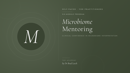 Product image for Microbiome Mentoring (Self-Paced)