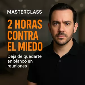 Imagen de portada para Curso online Masterclass 2 horas contra el miedo