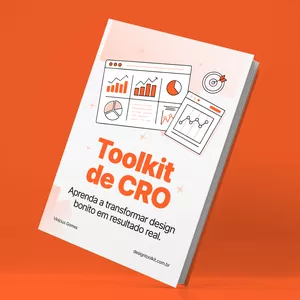Imagem de capa para o Ebook Playbook de CRO para Designers