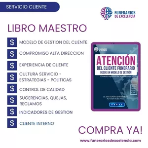 Imagen de portada para Ebook Libro: ATENCIÓN DEL CLIENTE FUNERARIO  DESDE  UN MODELO DE GESTIÓN