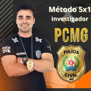 Imagem de Método 5x1 para Investigador da PCMG criado por Delegado Geovane Klipel na hotmart