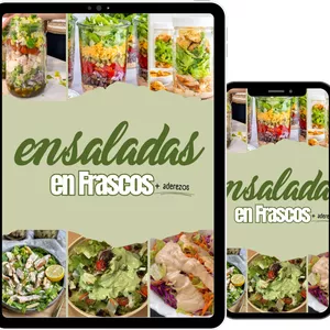 Imagen de portada para Ebook Ensaladas en Frascos