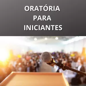 Imagem de capa para o Ebook Oratória para iniciantes