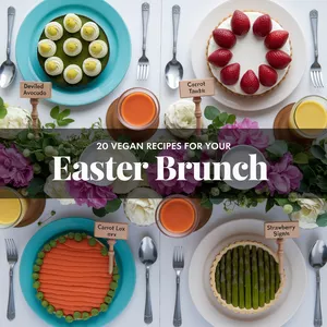 Cover image for Ebook 20 Vegan Recipes for Your Easter Brunch