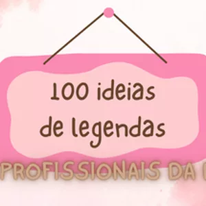 Imagem de capa para o Curso online Legenda Beauty - 100 legendas para profissionais da beleza.