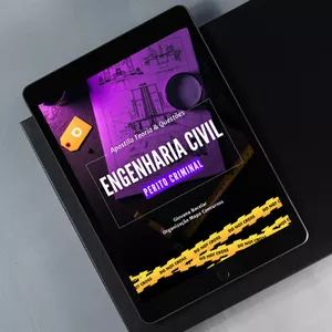 Imagem de capa para o Ebook Apostila de Engenharia Civil para Perito Criminal