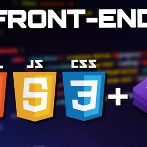 Imagem de capa para o Ebook APOSTILA FRONT-END - HTML/CSS/JS