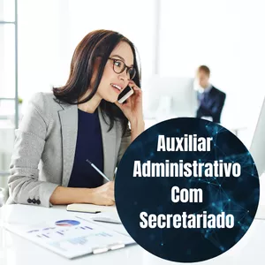 Imagem principal do produto Auxiliar Administrativo com Secretariado