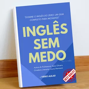 Imagem de capa para o Curso online INGLÊS SEM MEDO 