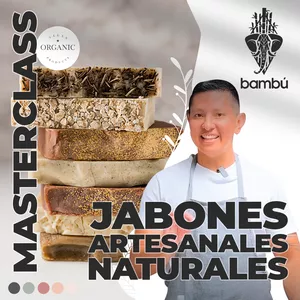 Imagen de portada para Curso online Masterclass de Jabones Artesanales Naturales + eBook Recetas Jabones Artesanales