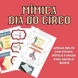 Imagem de capa para o Curso online Mímica Dia do Circo 🎪