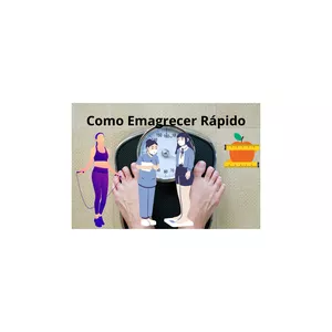 Imagem de capa para o Ebook Como Emagrecer Rápido