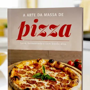 Imagem de capa para o Ebook A arte da Massa de Pizza