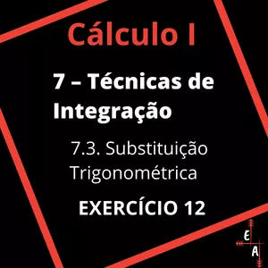 Imagem principal do produto 7.3-12 Substituição Trigonométrica