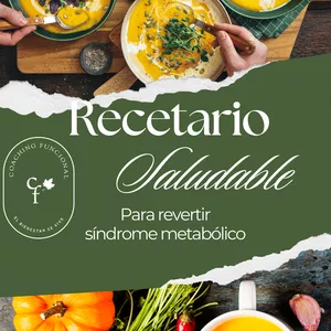 Imagen de portada para Ebook Recetario digital Resistencia a la Insulina 