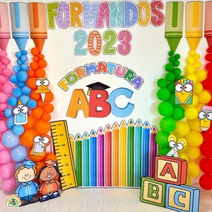 Imagem de capa para o Ebook Painel 3d Formatura ABC 