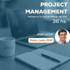 Imagen de portada para Curso online Curso Taller Project Management con Pablo Lledo, PMP®