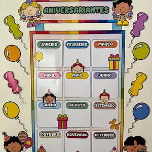 Imagem de capa para o Ebook Painel Aniversariantes